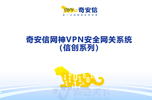 奇安信網神VPN安全網關系統V4.0(信創系列SSL VPN安全網關)